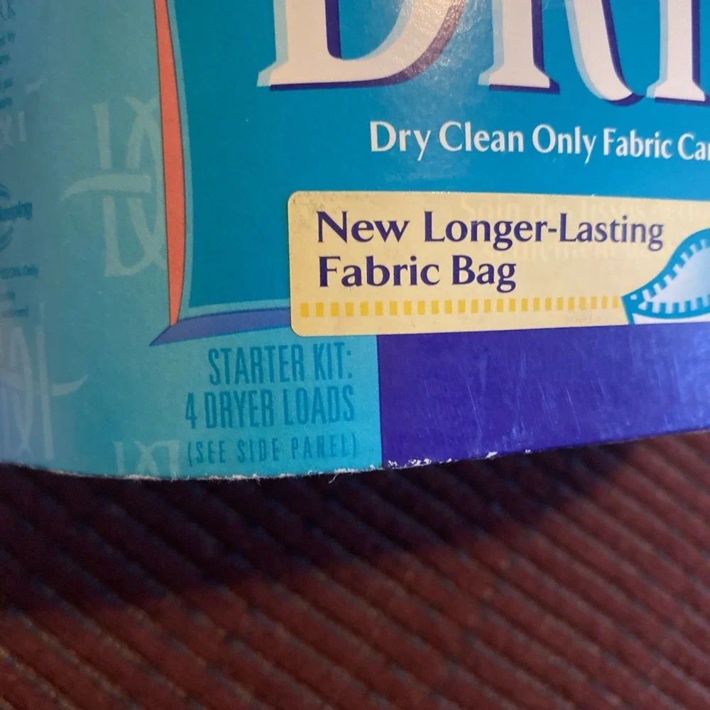 VTG DRYEL AT HOME DRY CLEANER STARTER KIT IN BOX 2001